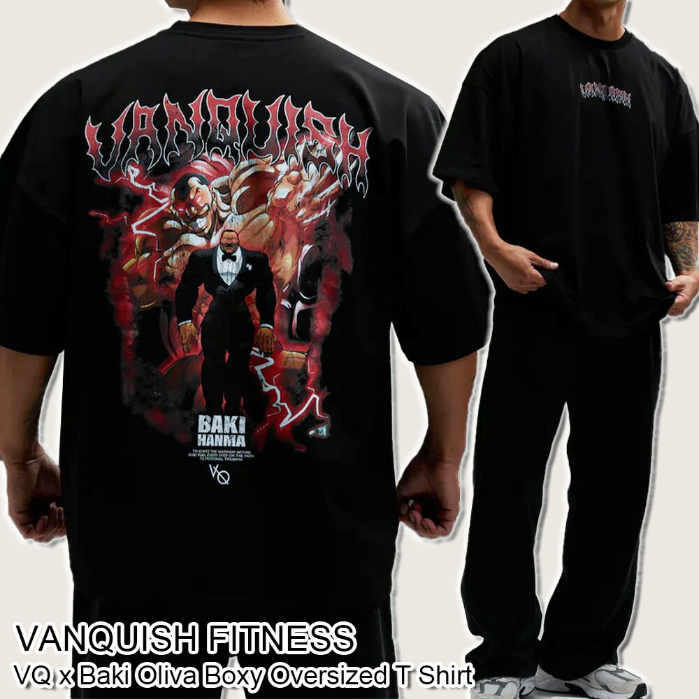 楽天市場】ヴァンキッシュ タンクトップ 刃牙 コラボ VANQUISH FITNESS