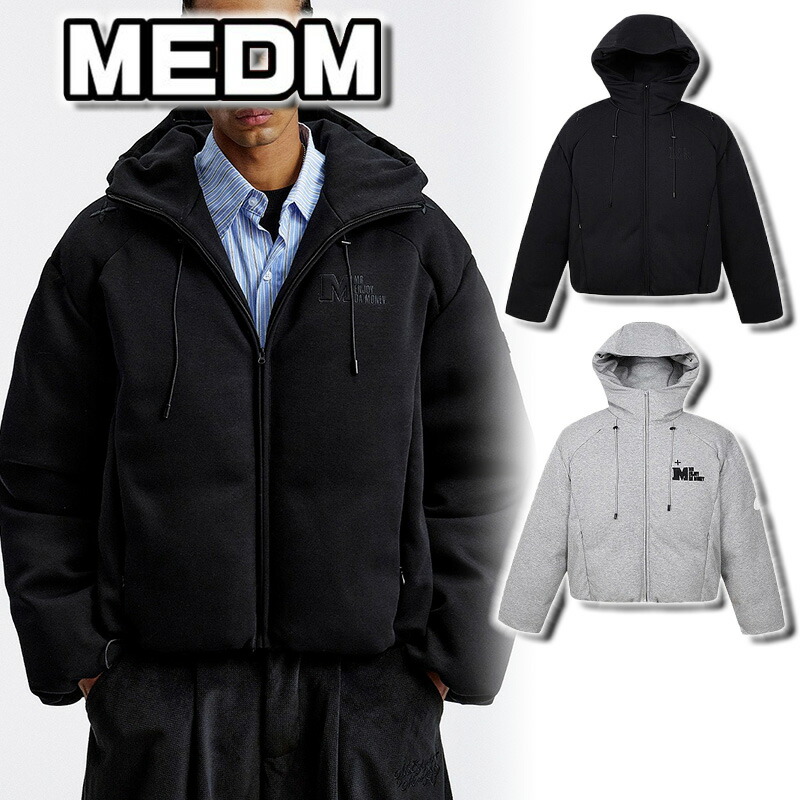 MEDM ジャケット ミスターエンジョイダマネー エアレイヤー デコンストラクト フード付き アウター アメリカン ストリート ヒップホップ トレンド コーチジャケット 長袖 トップス メンズ レディース ユニセックス[衣類]ユ00572