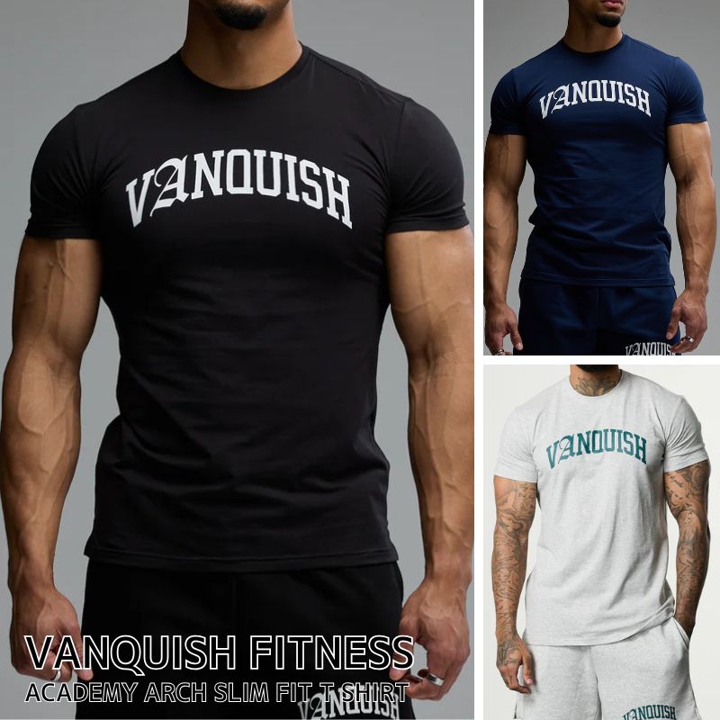 楽天市場】ヴァンキッシュ フィットネス 半袖 Tシャツ VANQUISH