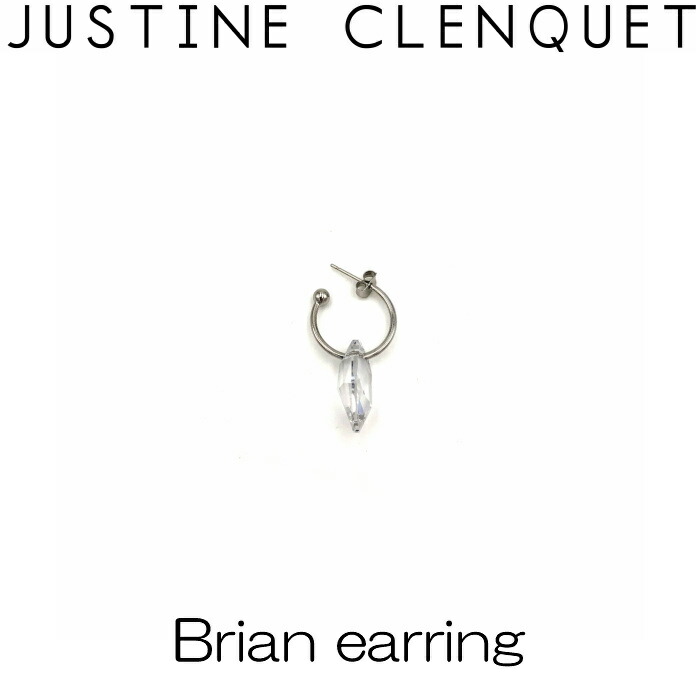 ラスト1点【新品】Justine Clenquet Alanアランピアスシルバー 楽天市場】ジュスティーヌクランケ Justine Clenquet アラン