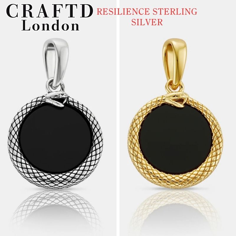 手工芸品英国の首都 シャンデリヤ いの一番 CRAFTD London RESILIENCE STERLING SILVER スターリングしろがね色 ゴールド しろがね色 メンズ 首飾り 銀 金 一般受け [付属品] ユ00582 メンズジュエリー・アクセサリー-ネックレスチェーン