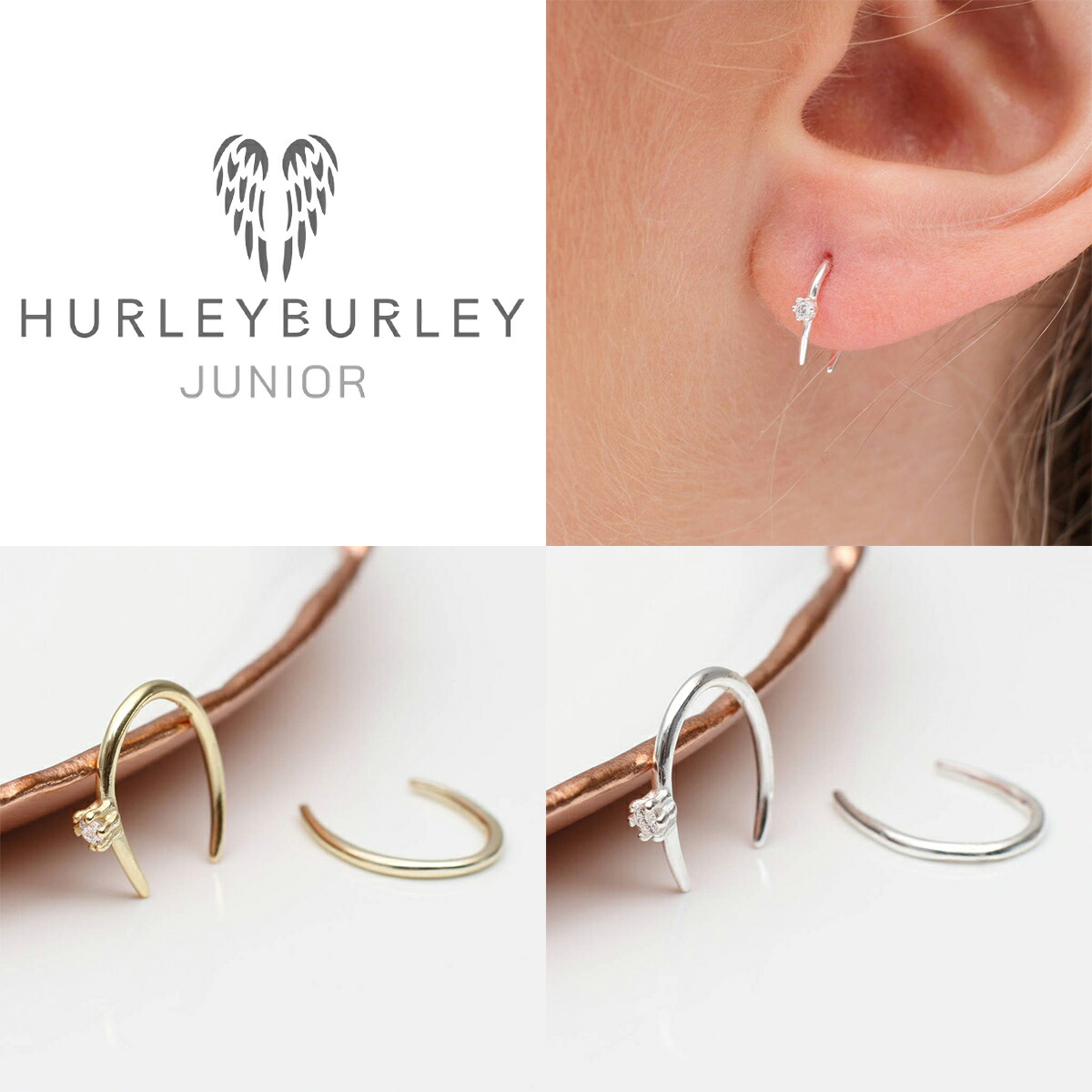 楽天市場】HURLEY BURLEY ハーレーバーリー ピアス 1個 右耳用