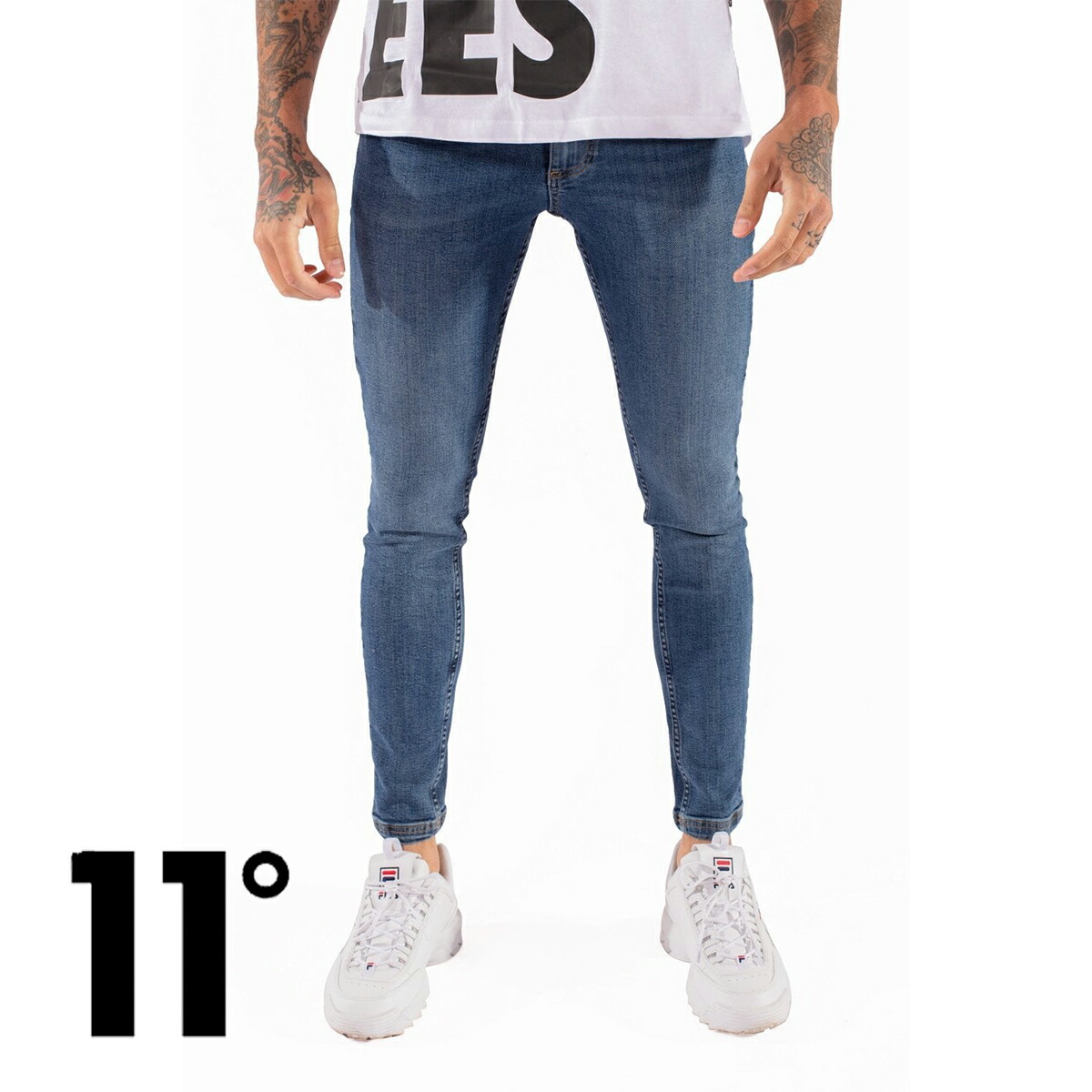 楽天市場】イレブンディグリーズ 11Degrees ダメージジーンズ