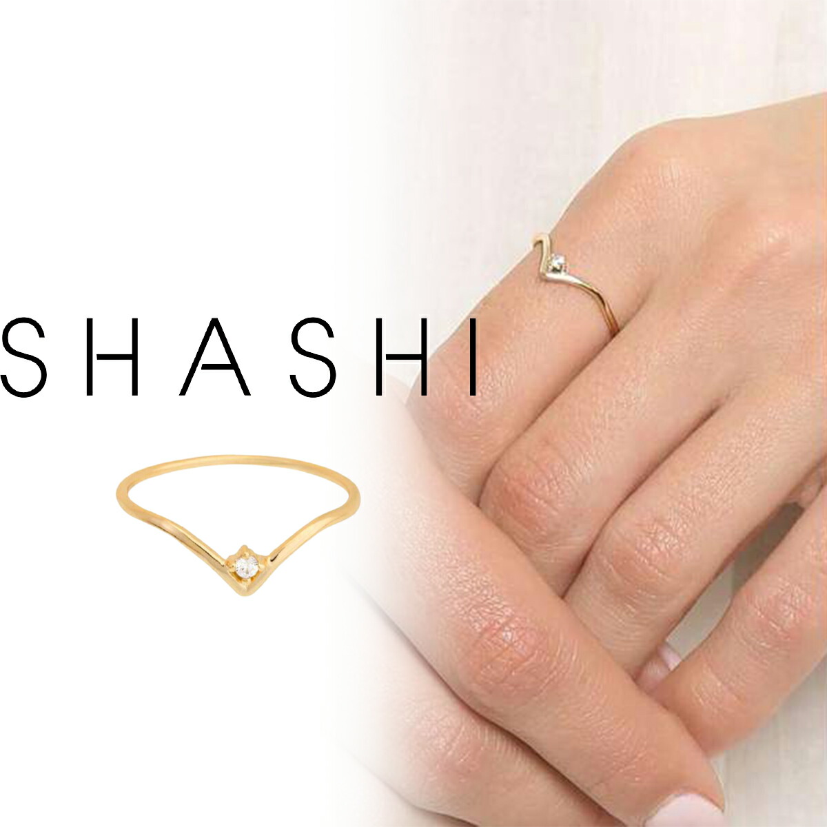 Shashi ロンハーマン取扱 Ava オープンリング ゴールド 楽天市場】SHASHI シャシ 指輪 リング Ana Ring ゴールド