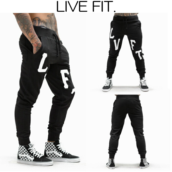 楽天市場】リブフィット LIVE FIT HYBRID ACTIVE PANTS ブラック ジョガー パンツ メンズ 筋トレ ジム ウエア  スポーツウェア 正規品[衣類] : WILLS