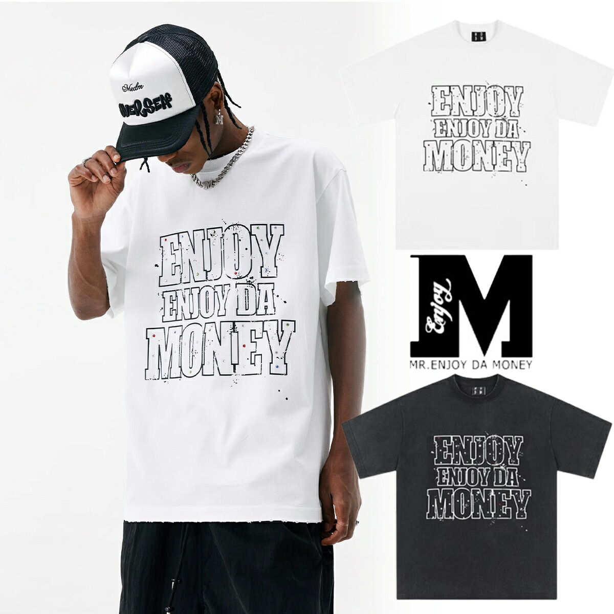 楽天市場】MEDM ミスターエンジョイダマネー オーバーサイズ