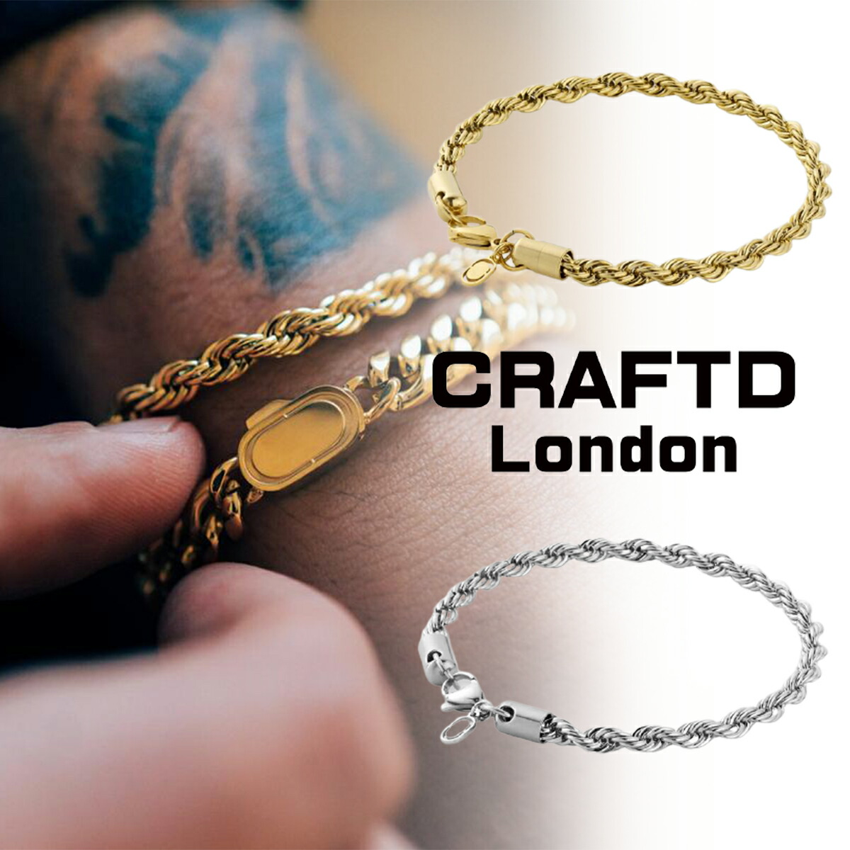 日本未入荷【CRAFTD London】 TOGGLE CHAIN 送料無料 楽天市場】CRAFTD London クラフトロンドン TOGGLE CHAIN