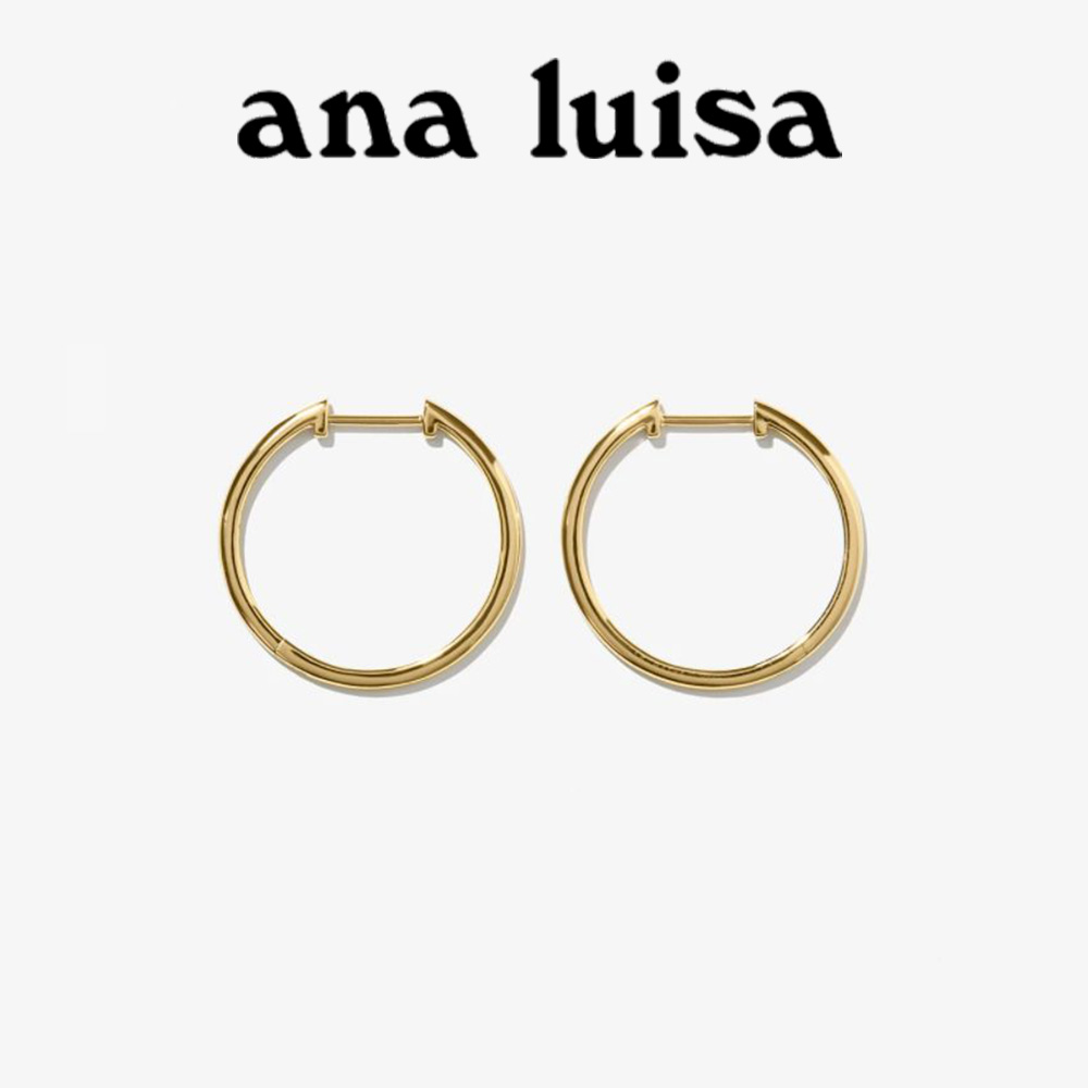 新品未使用【ana luisa】アナルイサ ダブルフープ ミニピアス シルバー 新品未使用【ana luisa】アナルイサ ダブルフープ ミニピアス