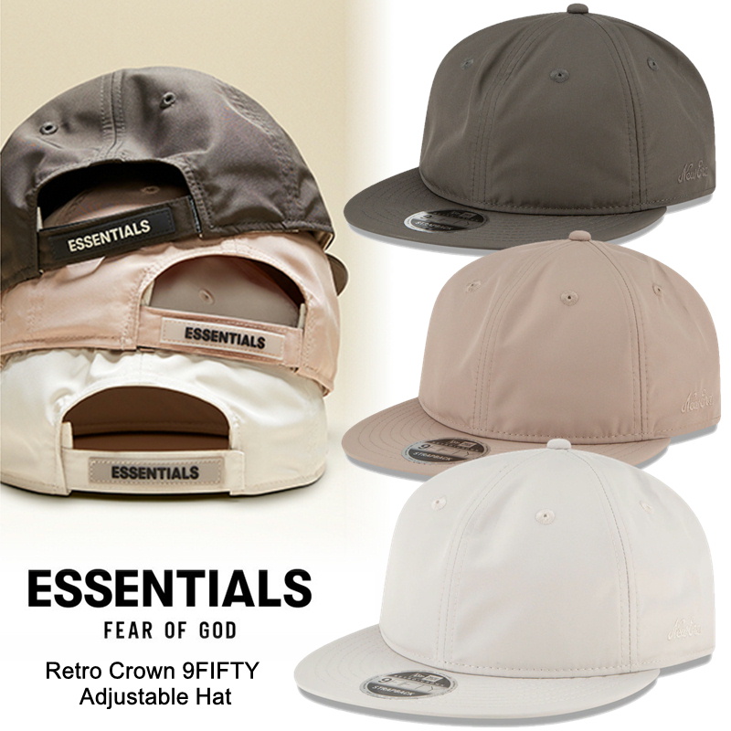 安心の定価販売メーカー直販 の 送料無料 エッセンシャルズ ニューエラ 帽子 帽子 キャップ Retro Crown エッセンシャルズ 9fifty ユニセックス Adjustable Hat Essentials ロゴ レア メンズ ユニセックス 正規品 帽子 お買い得モデル即出荷の キャップ