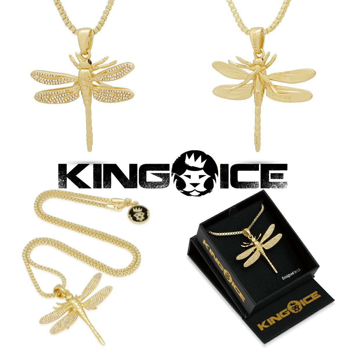 楽天市場】KING ICE キングアイス ネックレス PANDA MAN