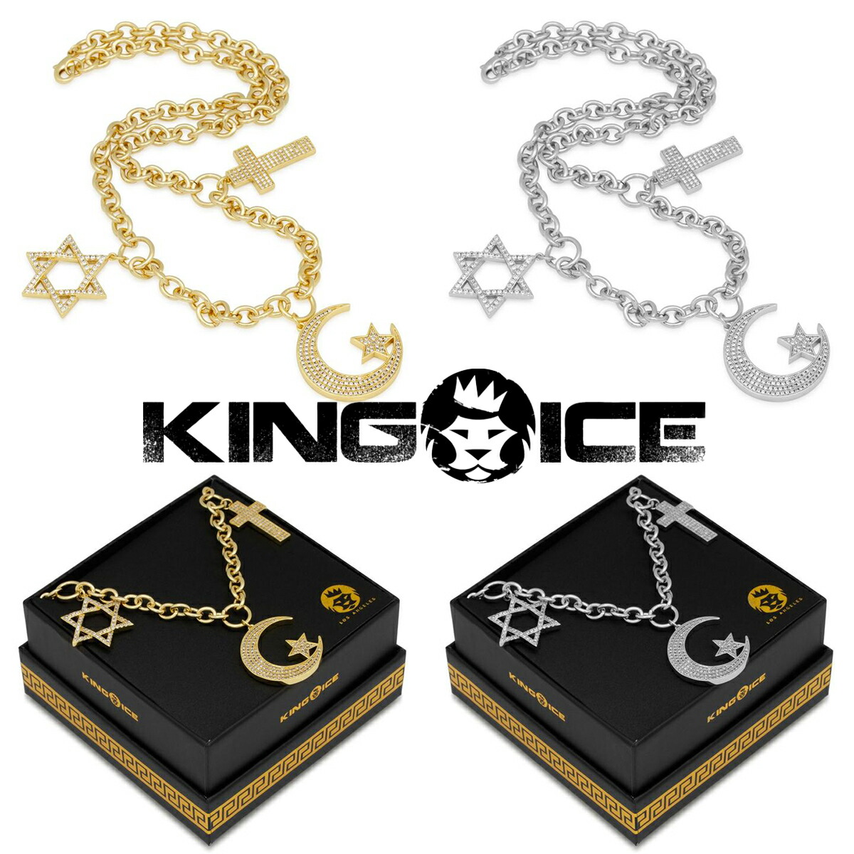 送料関税込【King Ice】Gold Allah Stash Book ネックレス 36995_1.jpg