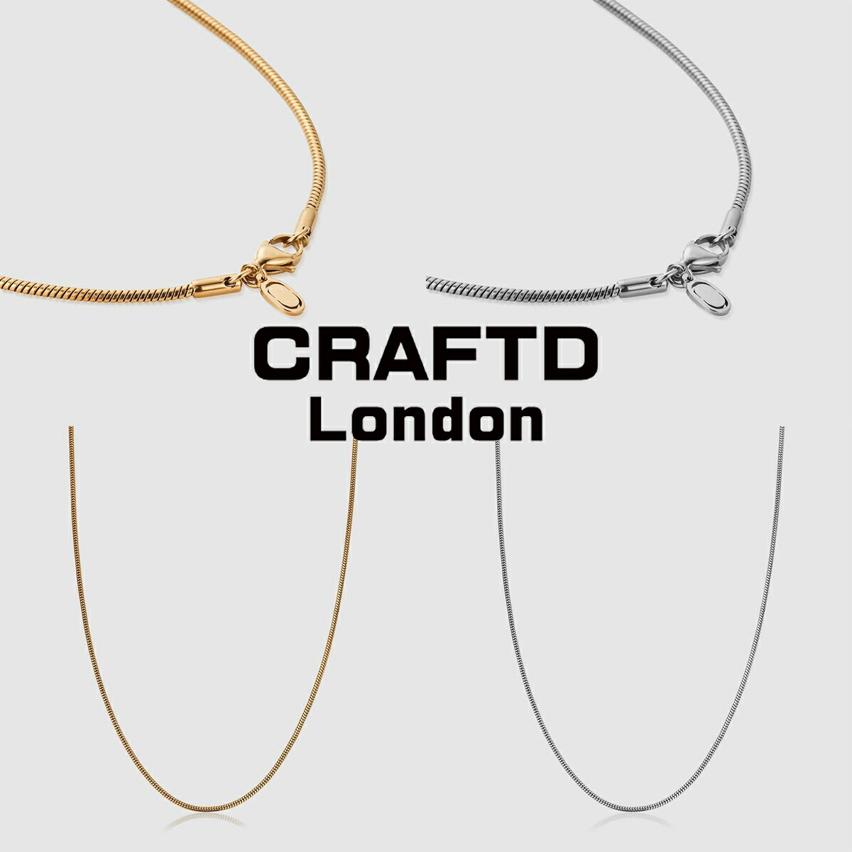 楽天市場】CRAFTD London ネックレス ブレスレット 2点セット