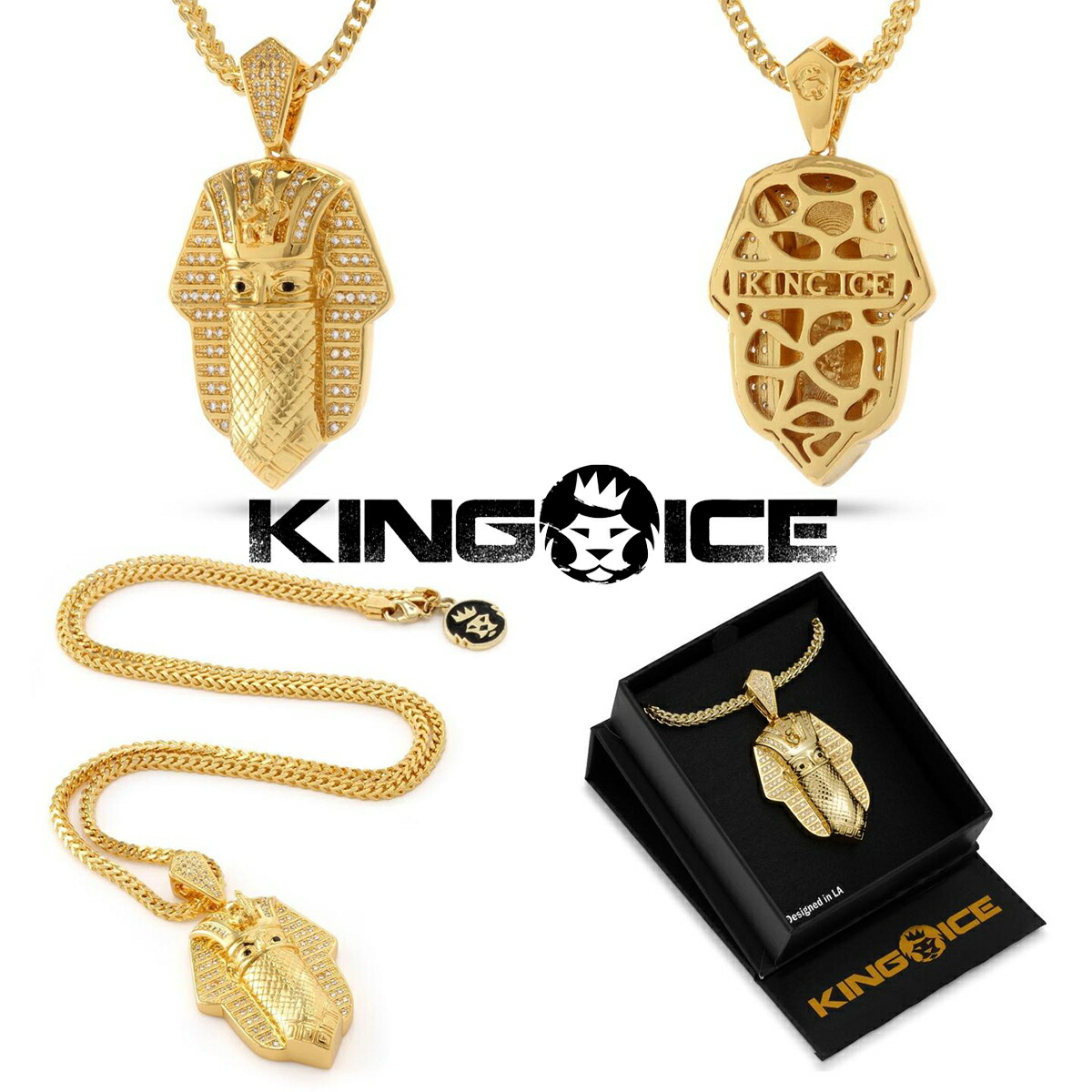 楽天市場】KING ICE キングアイス ネックレス チェーン Buddha