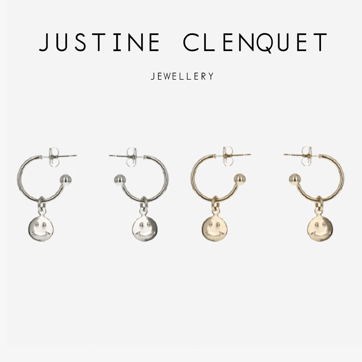 休日限定 ジュスティーヌクランケ Justine Clenquet ジェン ピアス Jen