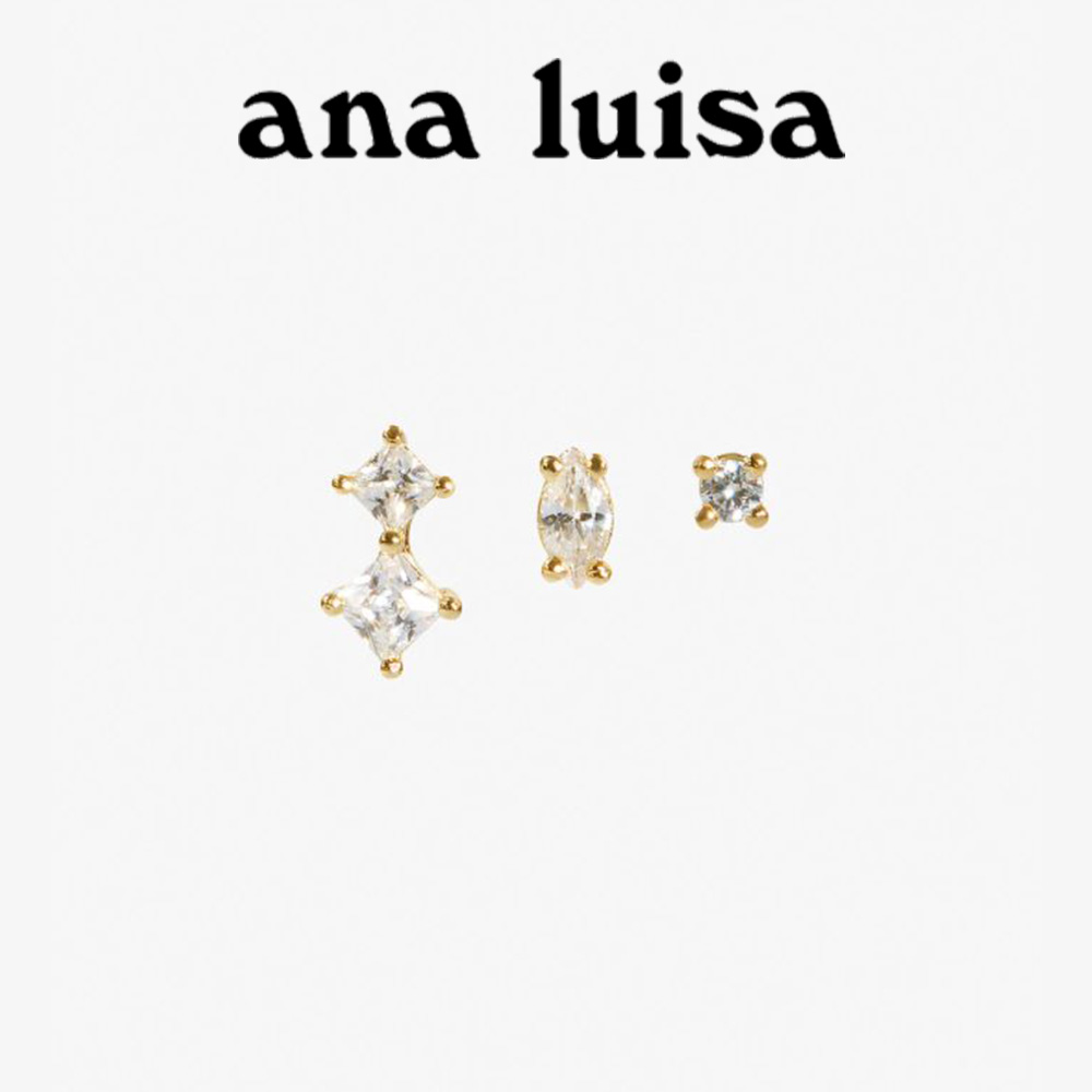 ana luisa* ハートブレイカーピアス 14K (関税送料込) 14K（14金） ピアス(レディース) - 海外通販のBUYMA