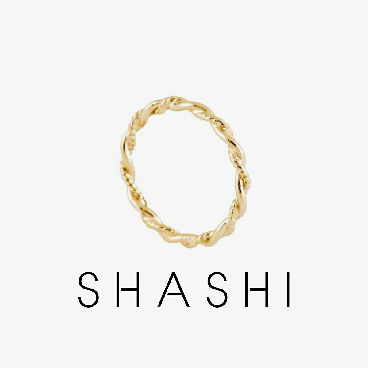 楽天市場】SHASHI シャシ 指輪 リング Ana Ring ゴールド
