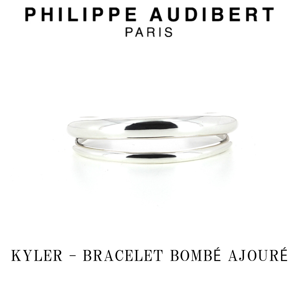 フィリップ オーディベール Philippe Audibert KYLER BRACELET BOMB AJOUR カイラー シルバー ブレスレット PhilippeAudibert レディース [アクセサリー]