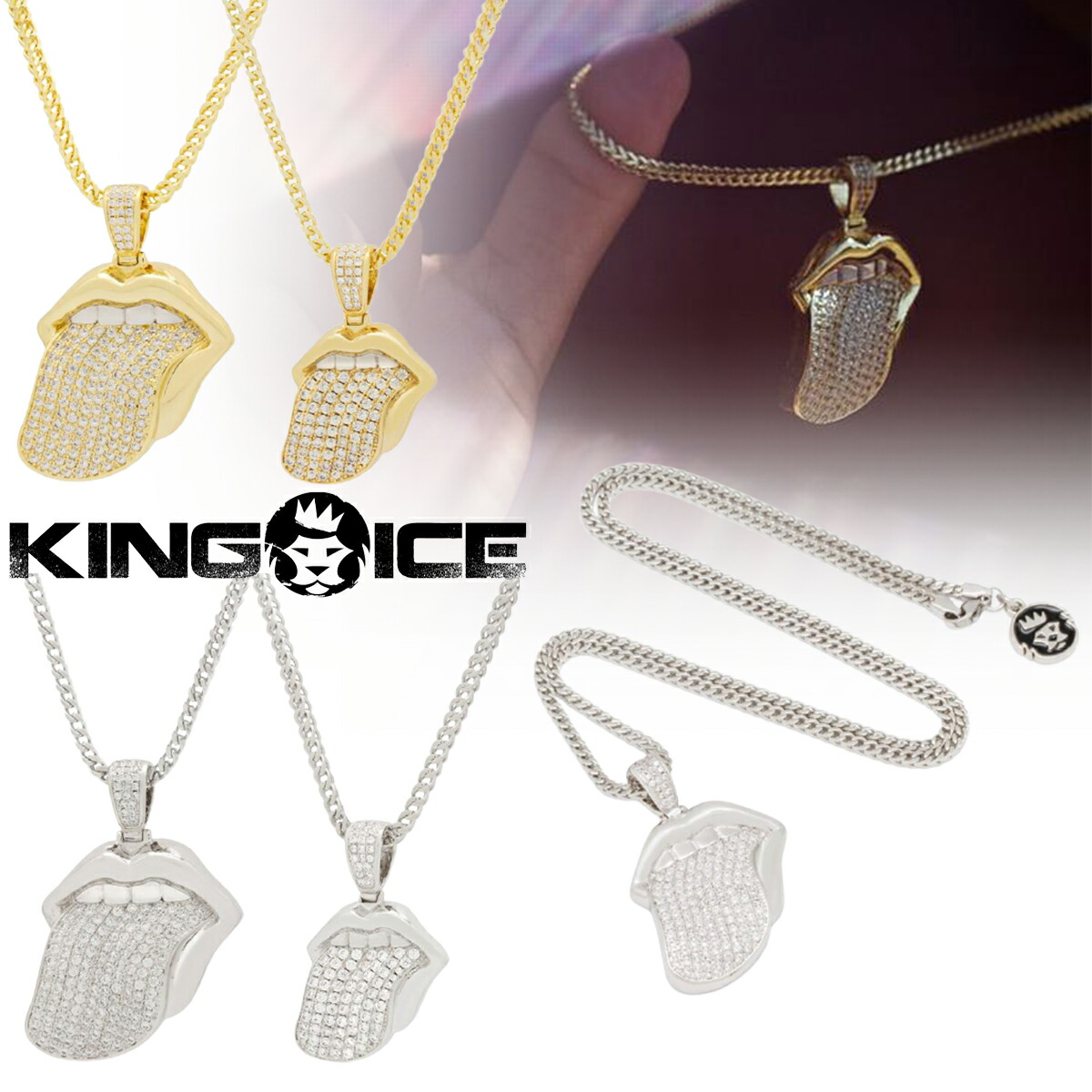 Tyga愛用★King Ice★CZ Plug ネックレス★送料税込/国内発送 Tyga愛用☆King Ice☆CZ Plug ネックレス☆送料税込/国内発送