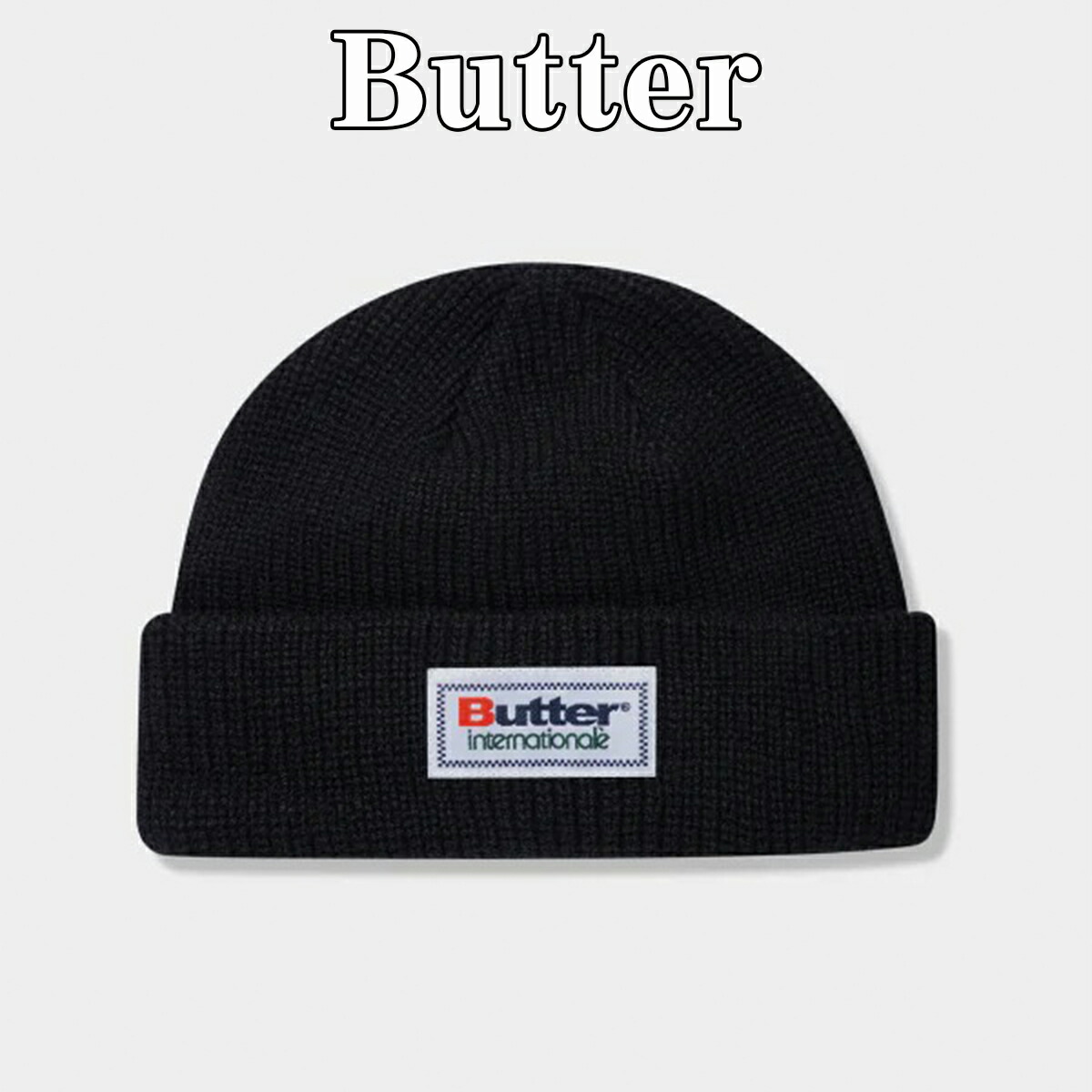 楽天市場】バターグッズ キャップ BUTTER GOODS WHARFIE BEANIE