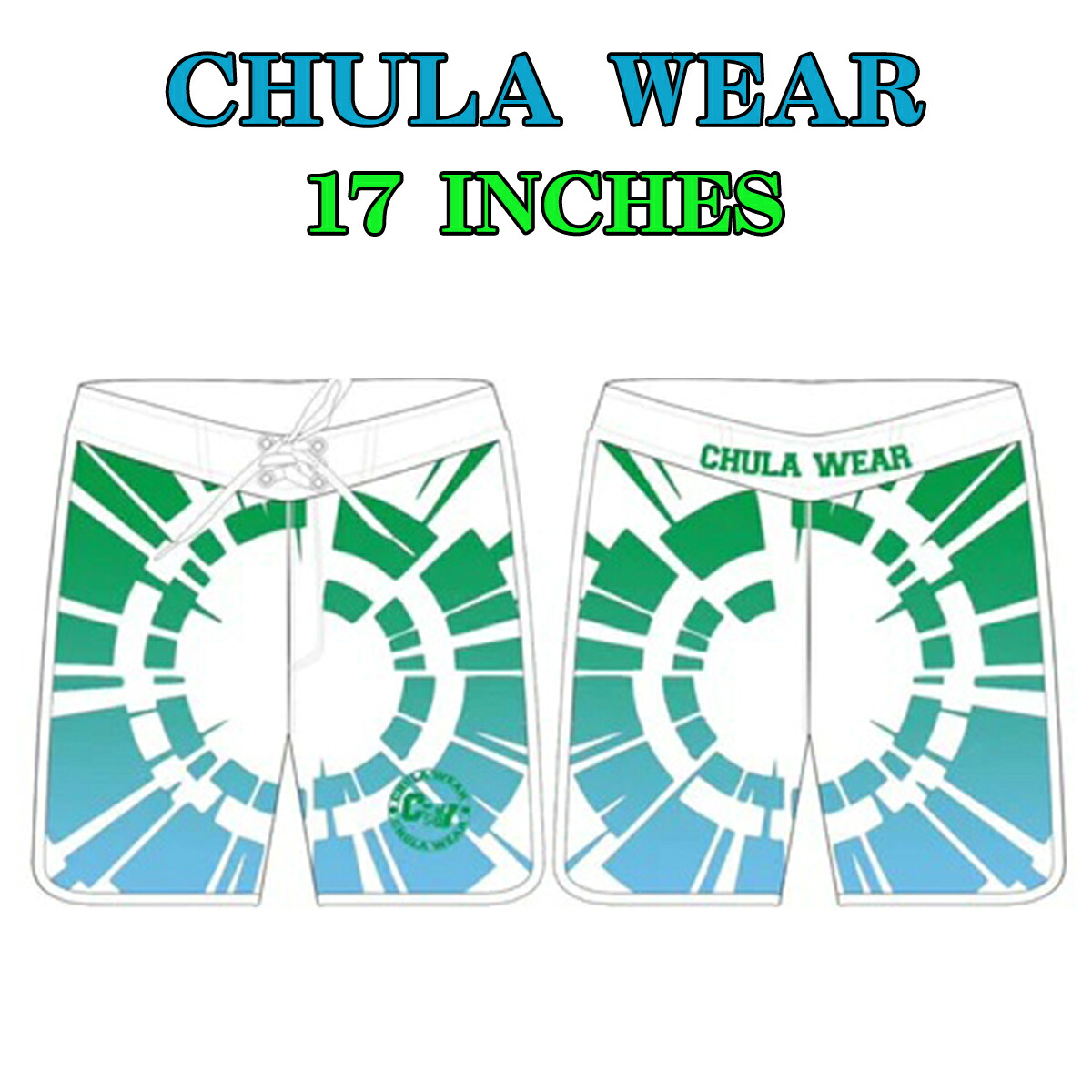 チュラウェア サーフパンツ CHULA WEAR ステージ ショーツ 水着 THE SHREDS 17 INCHES ハーフパンツ 短パン フィジーカー 大会 メンズ 筋トレ ジム ウエア 正規品[衣類]