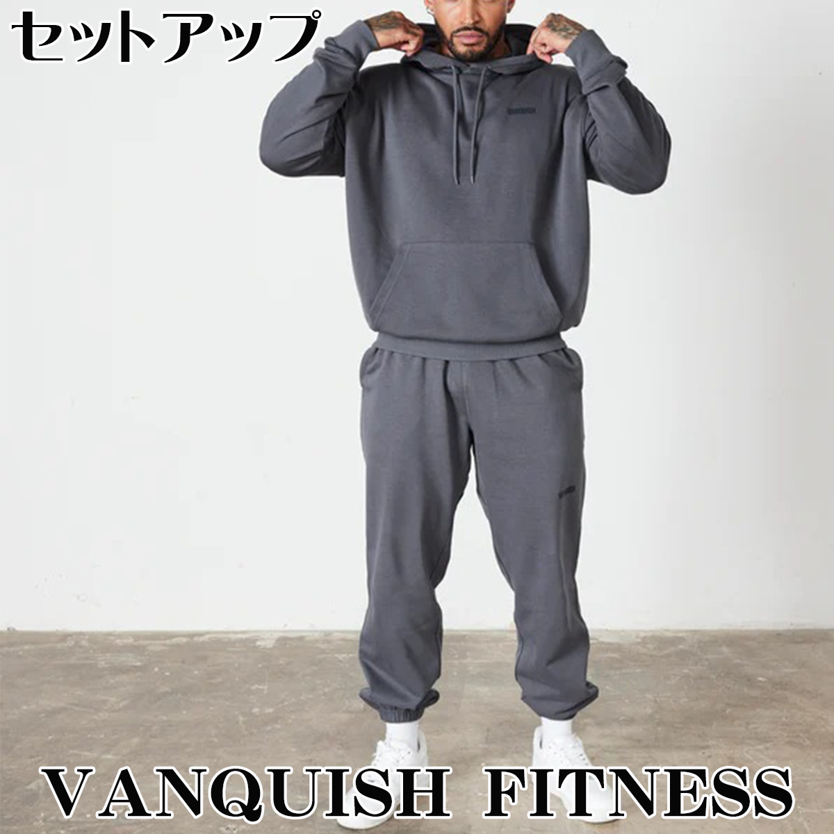 【楽天市場】VANQUISH FITNESS ヴァンキッシュ セットアップ 