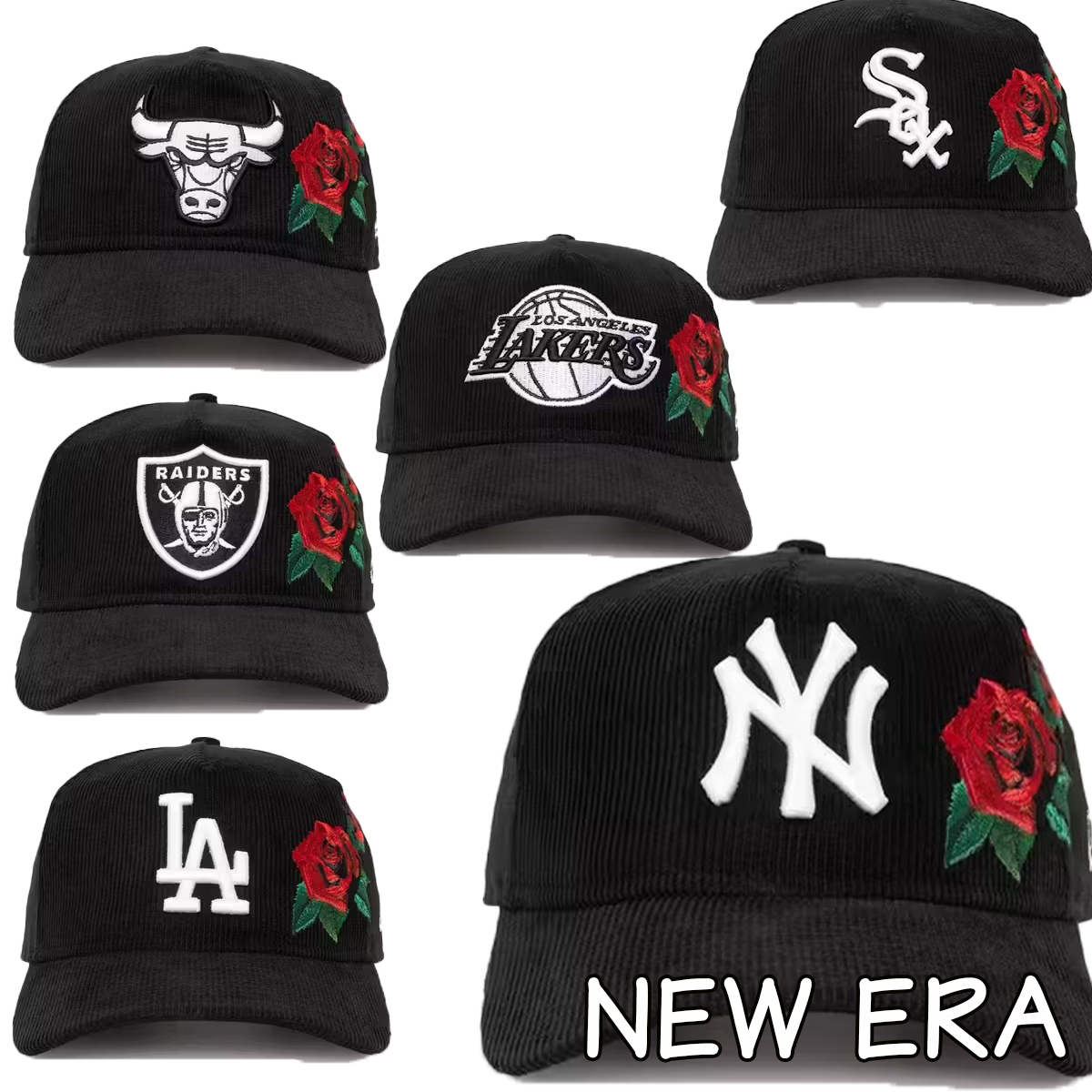 楽天市場】ニューエラ キャップ NEW ERA Rose Emblem バラ 刺繍 限定モデル帽子 9FORTY A-Frame Snapback  ブラック 黒 LA NY ブルズ メンズ ユニセックス 正規品[帽子] : WILLS