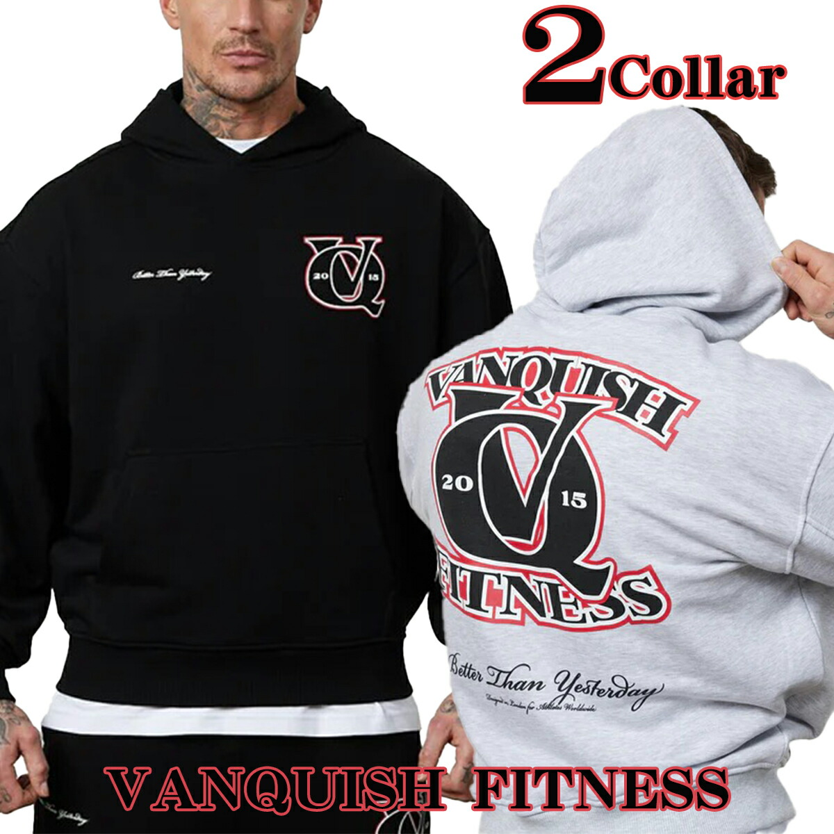 トップス VANQUISH FITNESS TSP BLACK WESTERN XXL 47728_1.jpg