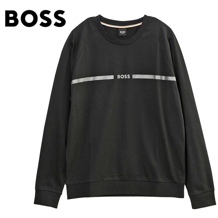 ボス BOSS トレーナー ホームウエア 50550560-001 BLACK【新作】