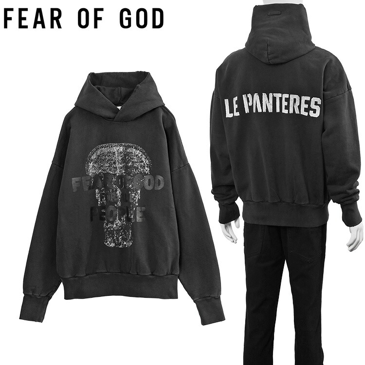 フィア オブ ゴッド FEAR OF GOD フーディー ル・パンテレス FG25FW12-12108BHF-001 BLACK ウォッシュブラック【新作】