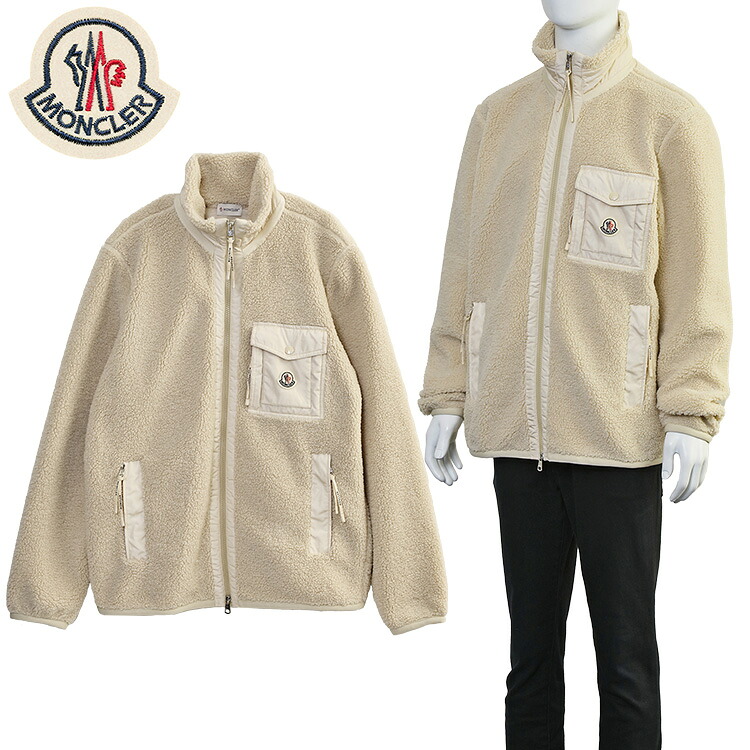 MONCLER モンクレール ジップアップ テディフリース 8G000-43-89B59-21G【新作】