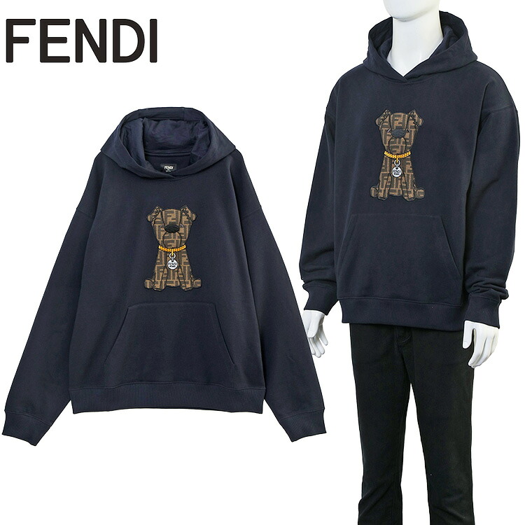 楽天市場】フェンディ FENDI メンズ トップス パーカー フーディー 