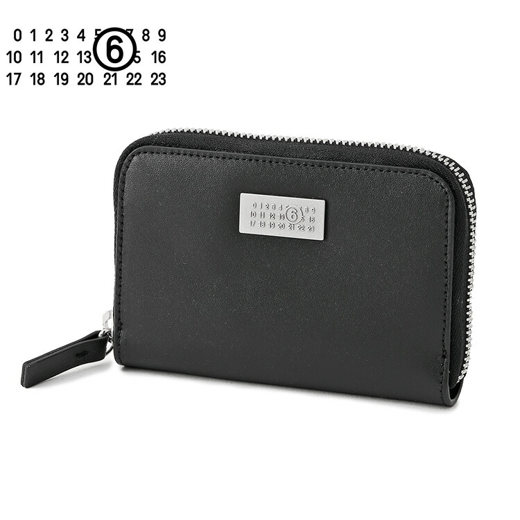 エムエムシックス MM6 Maison Margiela ニューメリック 歌留多入れもの ミニ札入れ SA5UI0031-P8873-T8013 レディース【新作】