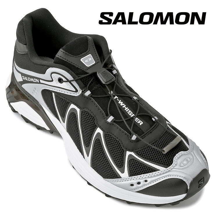 サロモン SALOMON XT-WHISPER L47978800 Black/Ftw Silver/Vanilla Ice｜ユニ一発やる スニーカー Mud Contagrip SensiFit Quicklace ACS【新作】