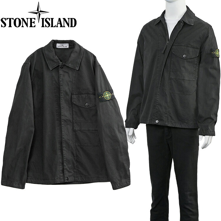 楽天市場】STONE ISLAND ストーンアイランド シャツジャケット