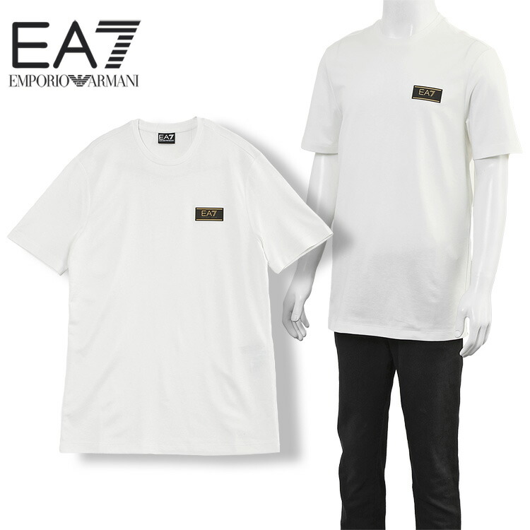 エン急性灰白髄炎 アルマーニ EMPORIO ARMANI EA7 Premium Label 伸ばすこと プルオーバー 7M001331-AF13739-U0004 白いこと メンズ【新作】