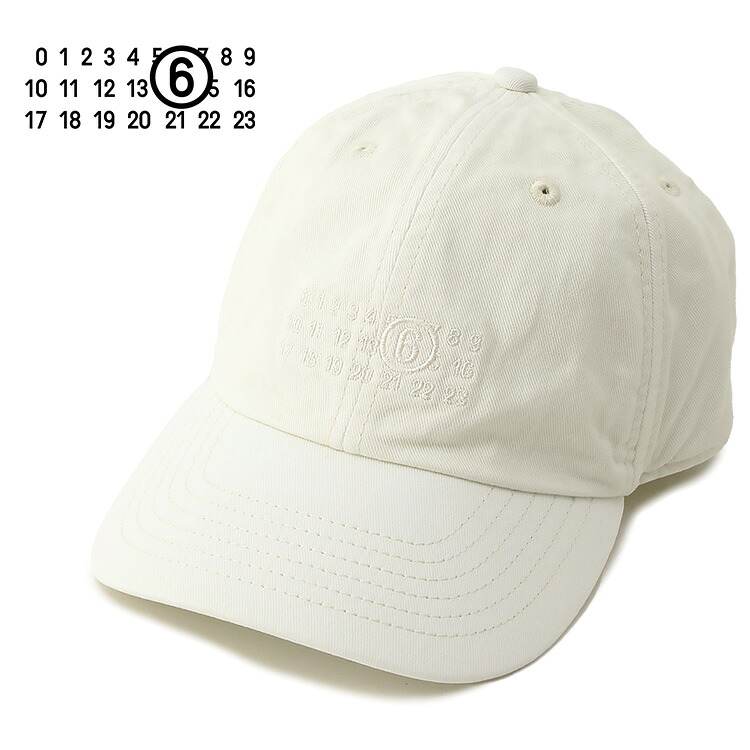 エムエムシックス MM6 Maison Margiela 旗がしら M60918-MM05S-M6101 白いこと 同色 ロゴタイプ刺しゅう 綿織物 KIDS 成年者差しゆるす【新作】