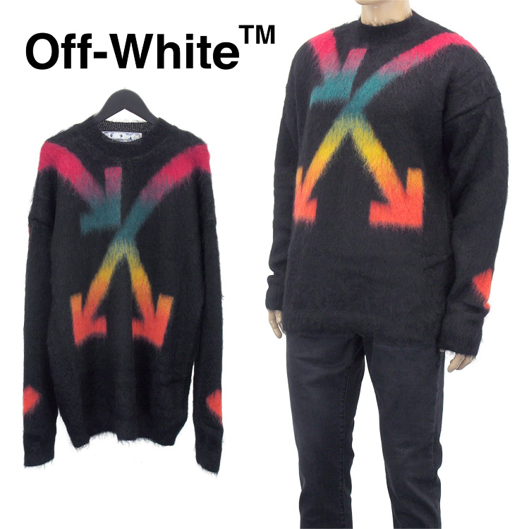 アウトレットセール 特集 オフホワイト Off-White モヘアニット