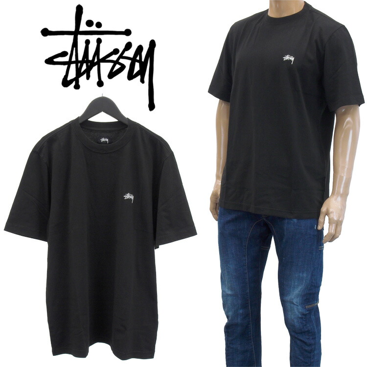 数々の賞を受賞 ステューシー Stussy ロゴ Tシャツ 半袖 刺繍 Black ｉｍｐｏｒｔｂｒａｎｄ ｊｐ かわいい新作 Qchfoundation Ca