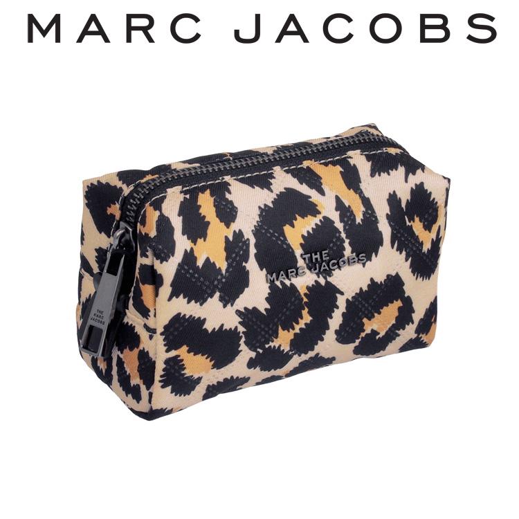 マークジェイコブス Marc Jacobs ロゴタイプ車寄 ザ 美 レオパード スモール ポーチ M 161 Natural Multi 贈り物雑貨 Marc Jacobs The Beauty Leopard Small Pouch 161 Natural Multim Pasadenasportsnow Com