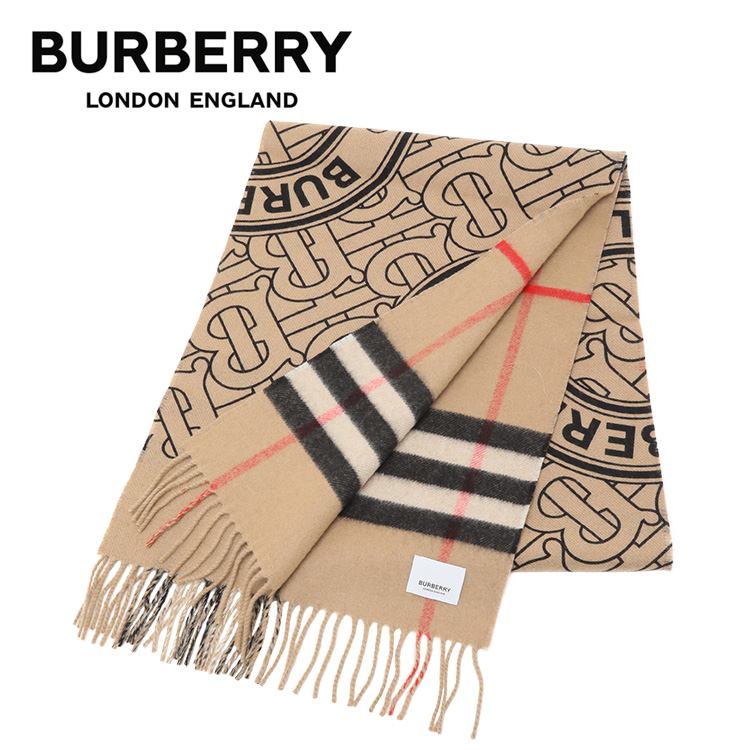 バーバリー BURBERRY ダブルフェイス カシミヤ マフラー made in ITALY 8045238-A7026 ARCHIVE BEIGE  最大84%OFFクーポン