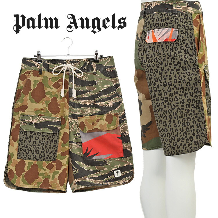 Palm Angels 炎模様 ハーフパンツ palm240522008.jpg