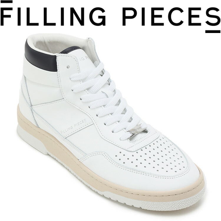 フィリング 天下太平 FILLING PIECES スニーカー Mid Ace Spin White 5533349-1901 WHITE