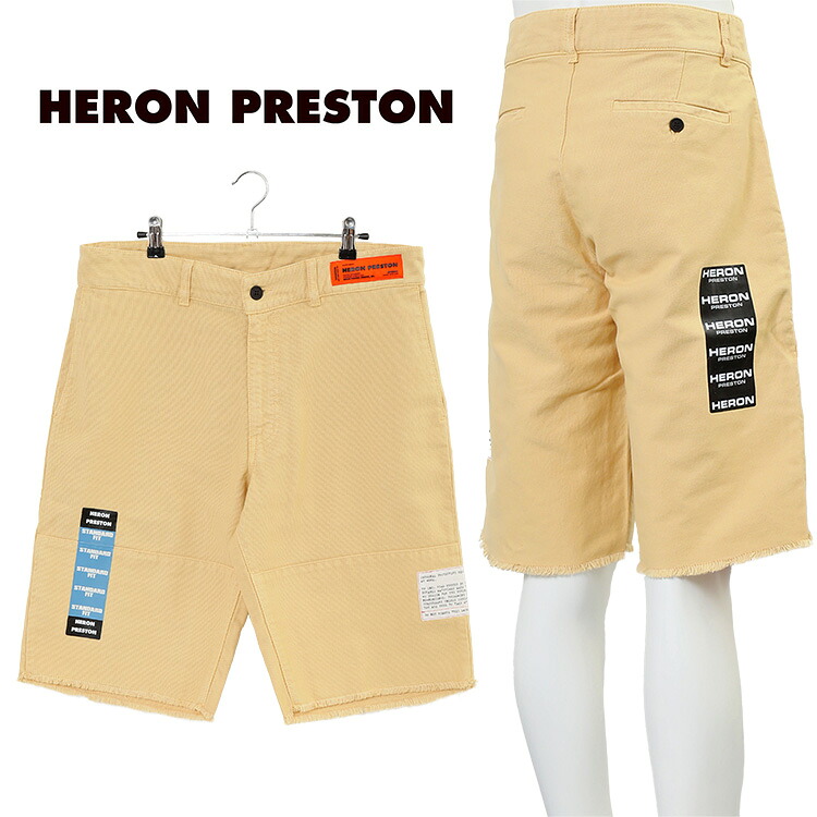 ヘロンプレストン HERON PRESTON カットオフ ハーフパンツ HERON CHINO RAW EDGE SHORTS HMCB009S22FAB002-6147【新作】【SALE】 14,462円