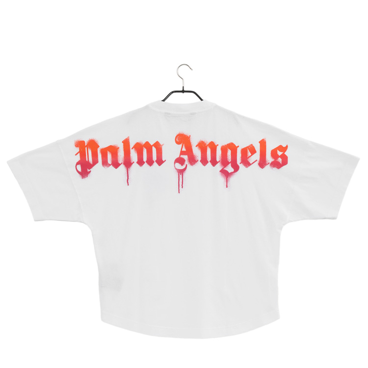 新品】Palm Angels スプレー ロゴ オーバーサイズ Ｔシャツ XL smcint.com