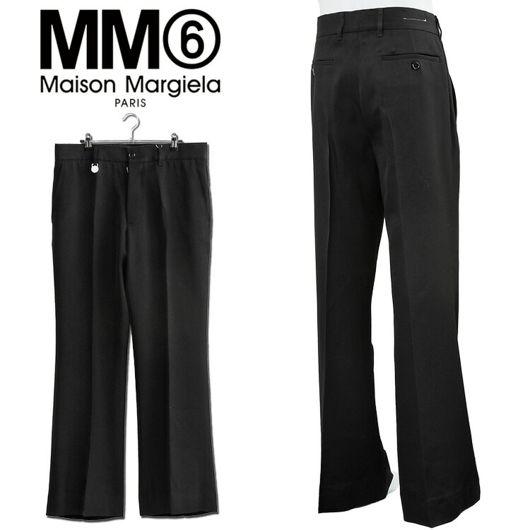 MM6 Maison Margiela ウール ギャバジン トラウザー S62KB0117-S60351