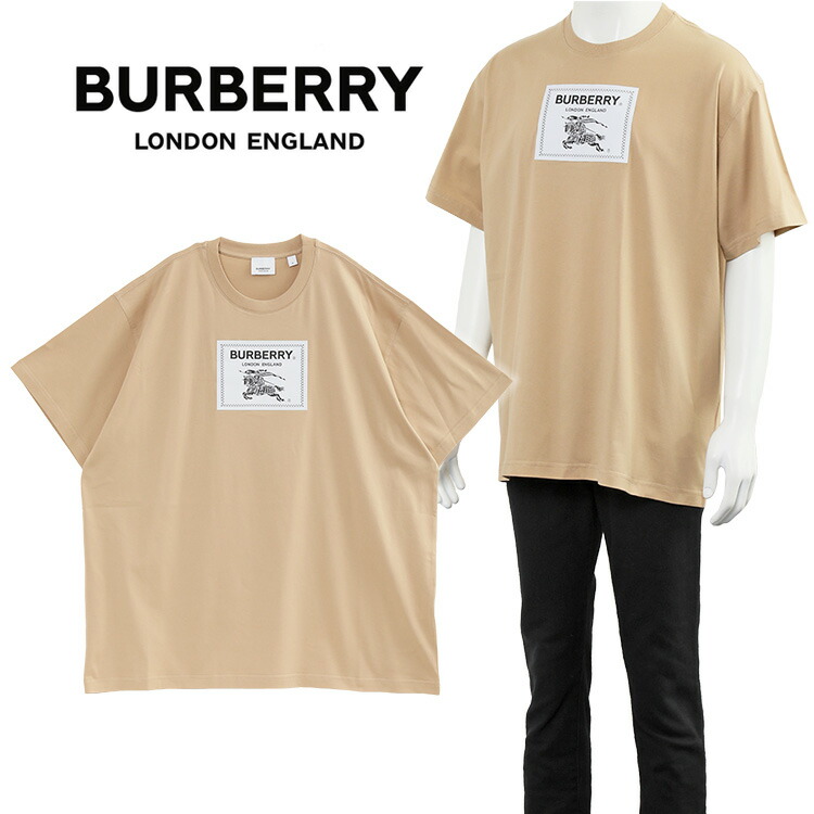 楽天市場】バーバリー Tシャツ ベージュ メンズ BURBERRY