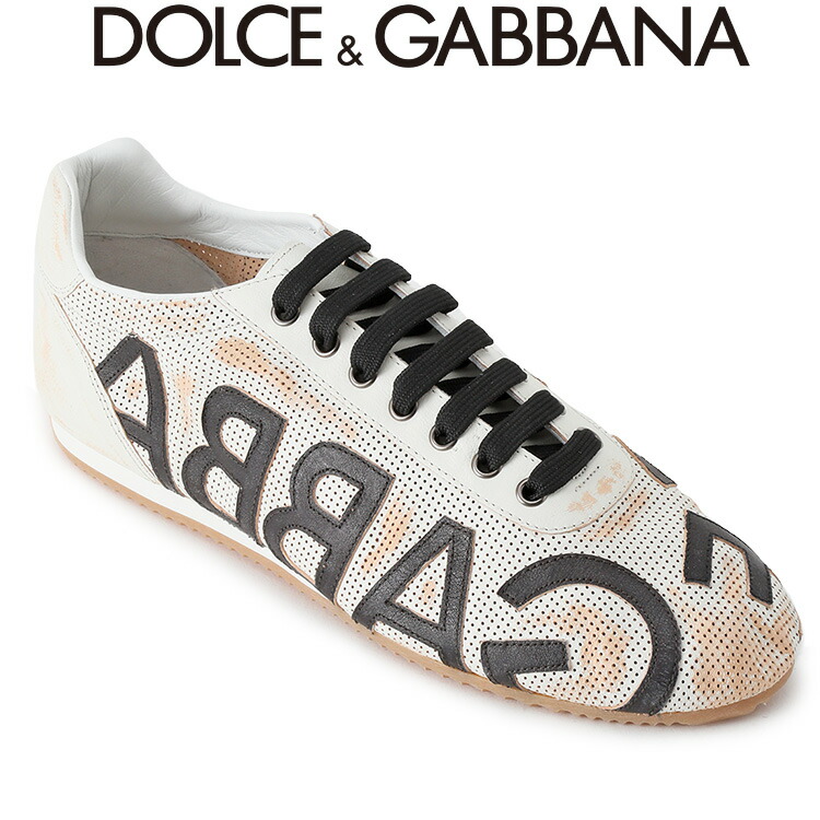 【DOLCE&GABBANA】ロゴハイカットスニーカー 送料関税込み 楽天市場】ドルチェ＆ガッバーナ DOLCE&GABBANA メンズ