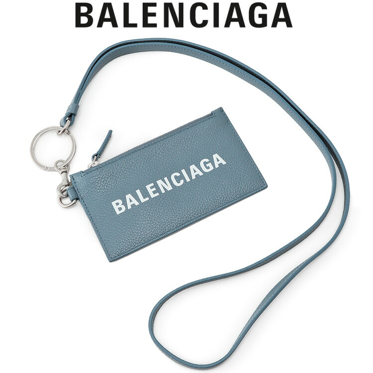 〈未使用〉BALENCIAGA バレンシアガ キーケース ６連 グレー バレンシアガ6連キーケース ペーパー グレー ユニセックス