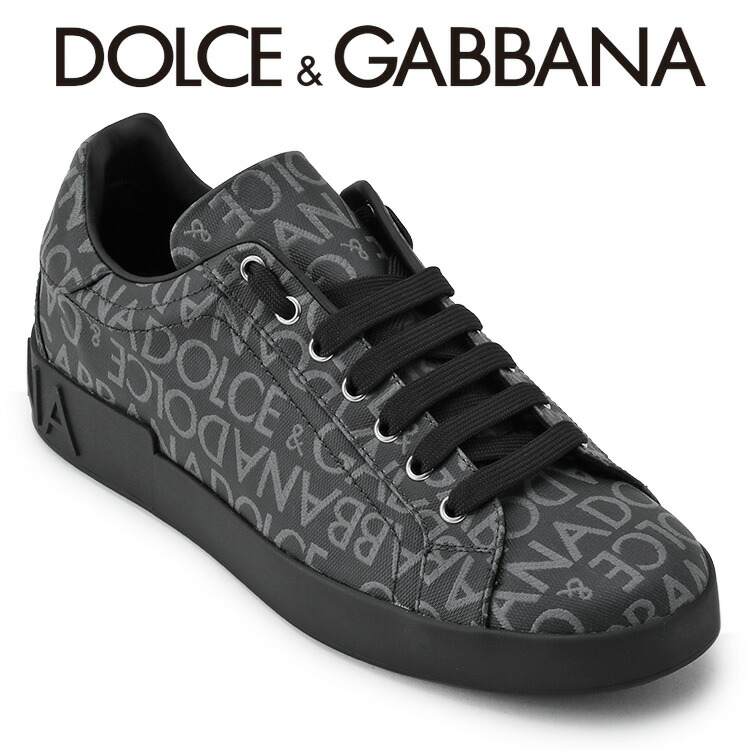 DOLCE&GABBANA ドルチェ＆ガッバーナファー ベルクロ スニーカー DOLCE&GABBANA ドルチェ&ガッバーナ ポルトフィーノ スニーカー