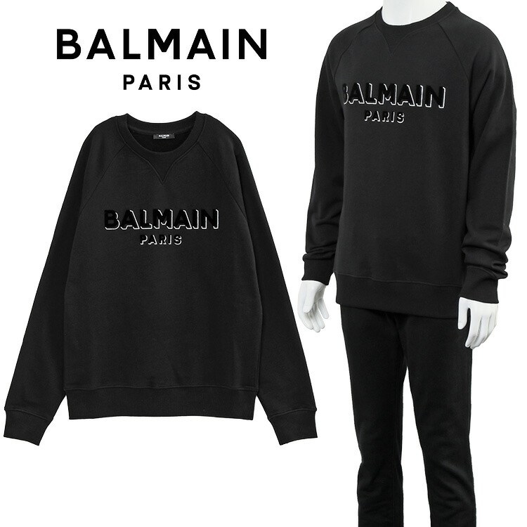 楽天市場】バルマン BALMAIN メンズ スウェット トレーナー
